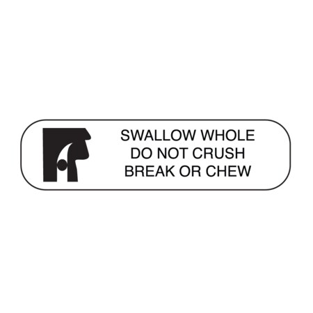 Nevs Swallow Whole do not crush break of chew 3/8" x 1-1/2" PAUXW-0001